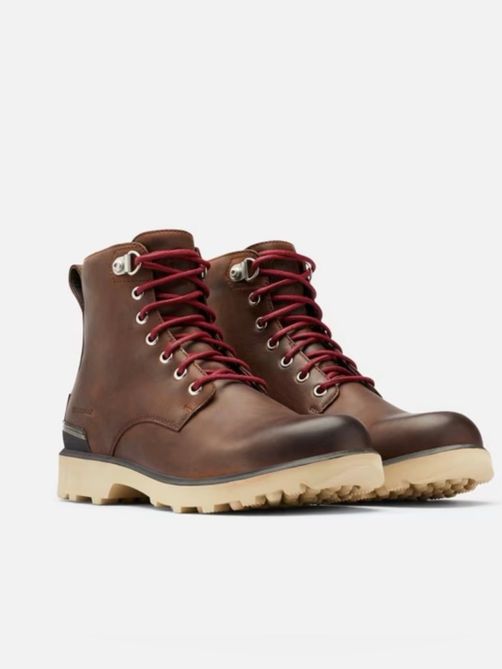 NWT Sorel Caribou Men’s Six Brown Outdoor Waterproof Boot Size 11